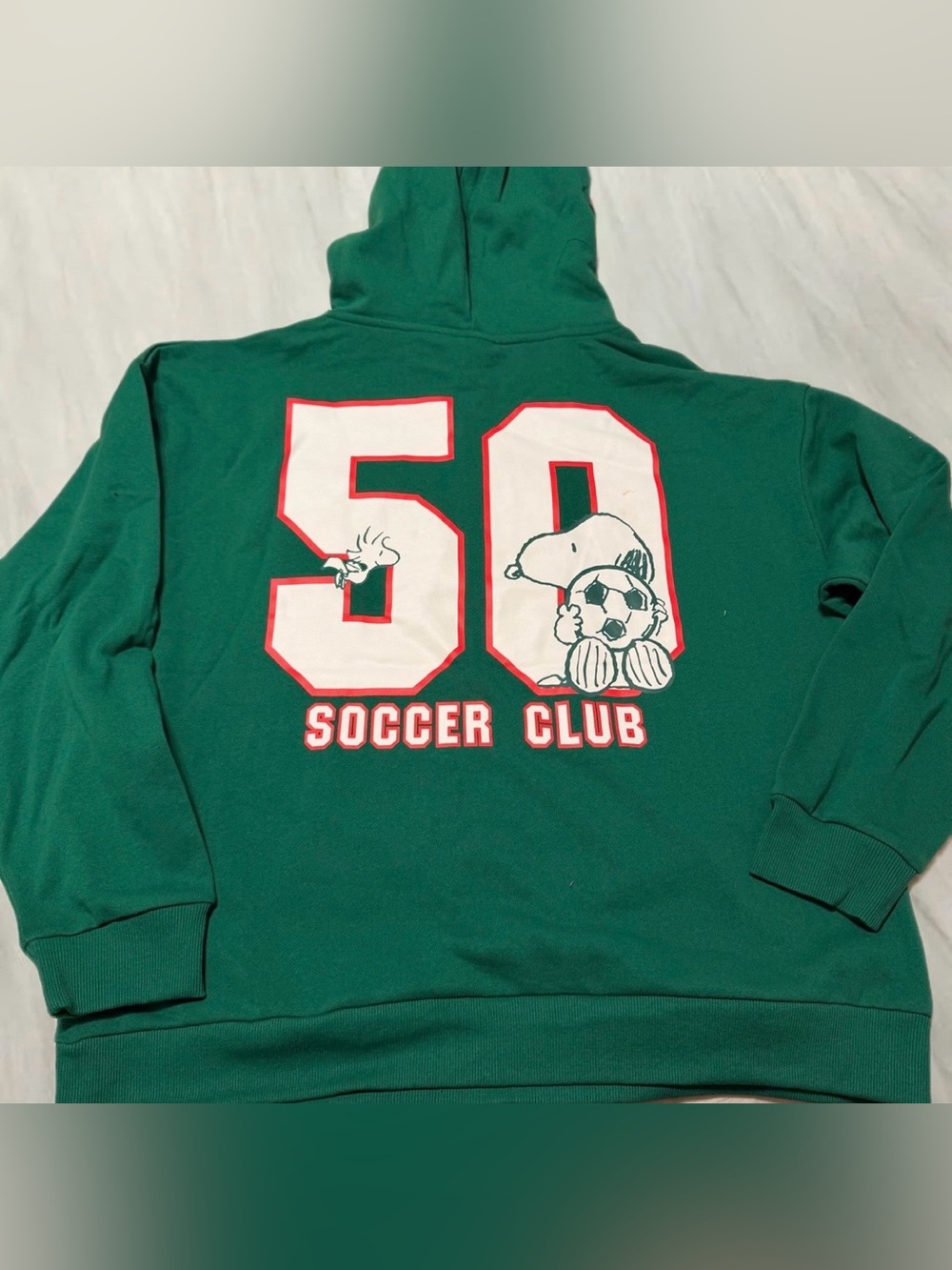 Peanuts Mexico Hoodie with Snoopy '50 Soccer Club' Graphic